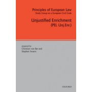 Principles of European Law. Unjustified Enrichment