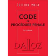 Code de procédure pénale 2013