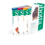 Sobotta Atlas of Anatomy, Package, English/Latin, 3-Volume Set: Musculoskeletal System; Internal Organs; Head, Neck and Neuroanatomy; Muscles Tables